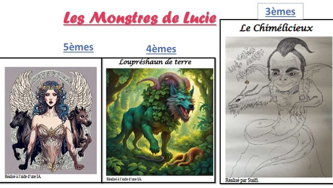 Monstres de Lucie 2025