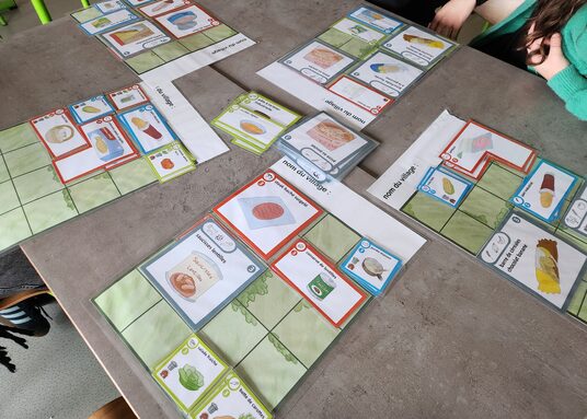 plateau de jeu du "champ des possibles"